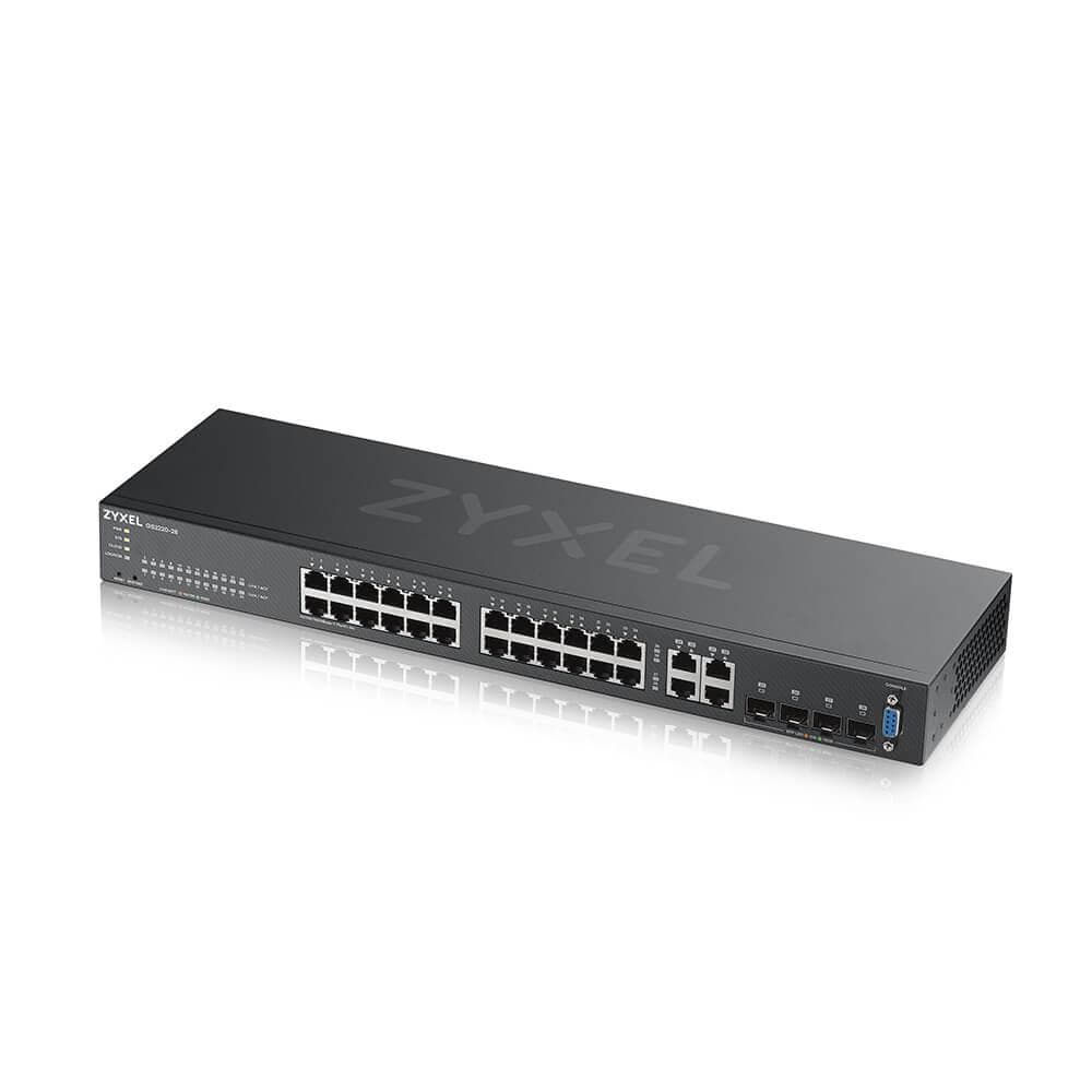 ZYXEL GS2220-28,24-port GbE L2 Switch, 1 GbE Uplink 1