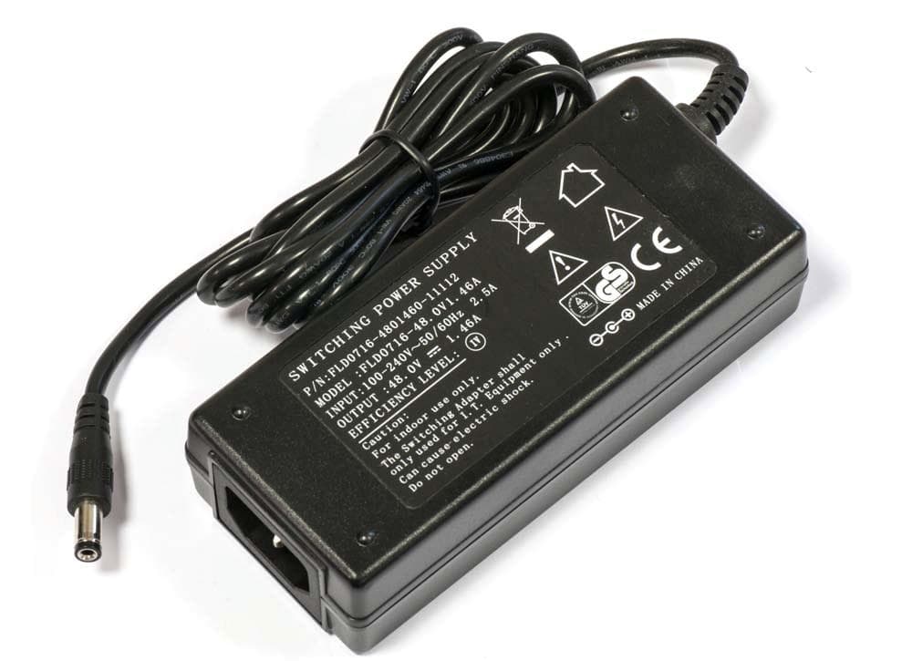 Mikrotik 48V 1,46 A 70W napájací adaptér
