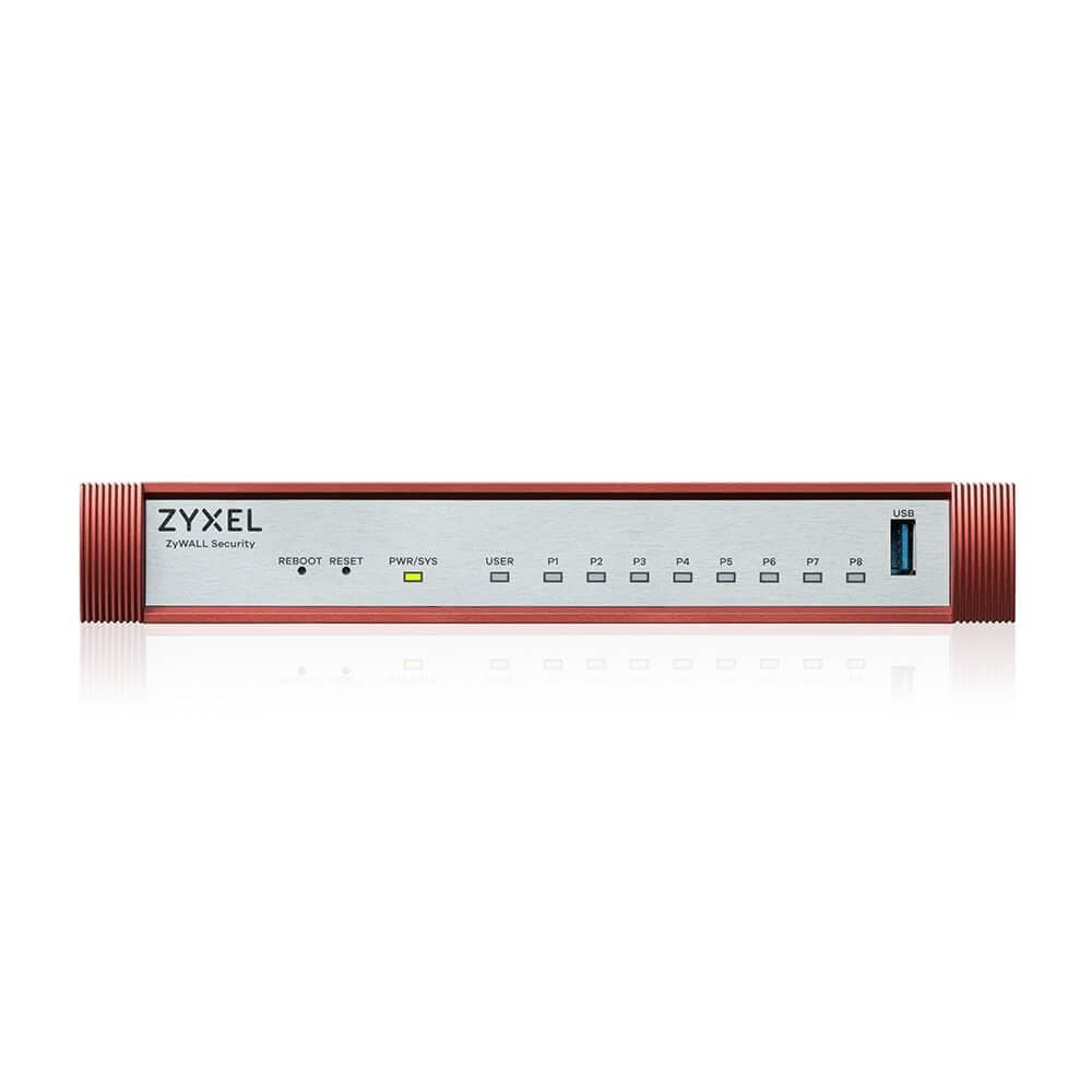 ZYXEL USG Flex 100H, 8xGig., 1*USB, 1YR secur. 1