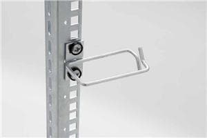 Vyväzovací háčik 80x80 D3 kov ľavý fix, pravý gate