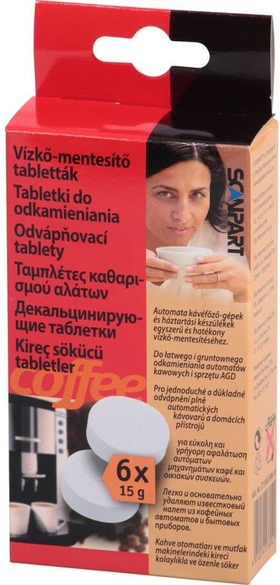 ODVÁPŇOVACIE TABLETY 6 ks SCANPART 1