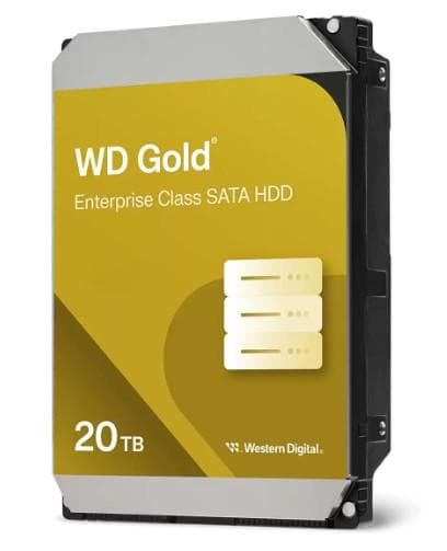 HDD 20TB WD203KRYZ Gold 512MB SATAIII 1