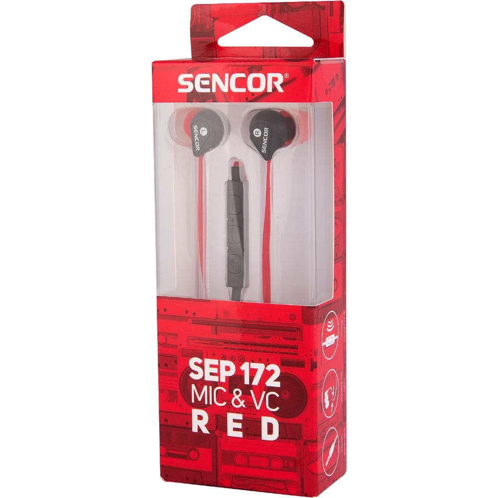 SEP 172 VCM RED Slúchadlá SENCOR 1