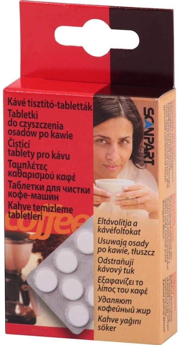 ČISTIACI TAB. DO KÁVOVAROV 10 ks SCANPART 1