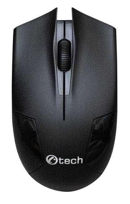 C-TECH WLM-08/Kancelárska/Optická/1 200 DPI/Bezdrôtová USB/Čierna