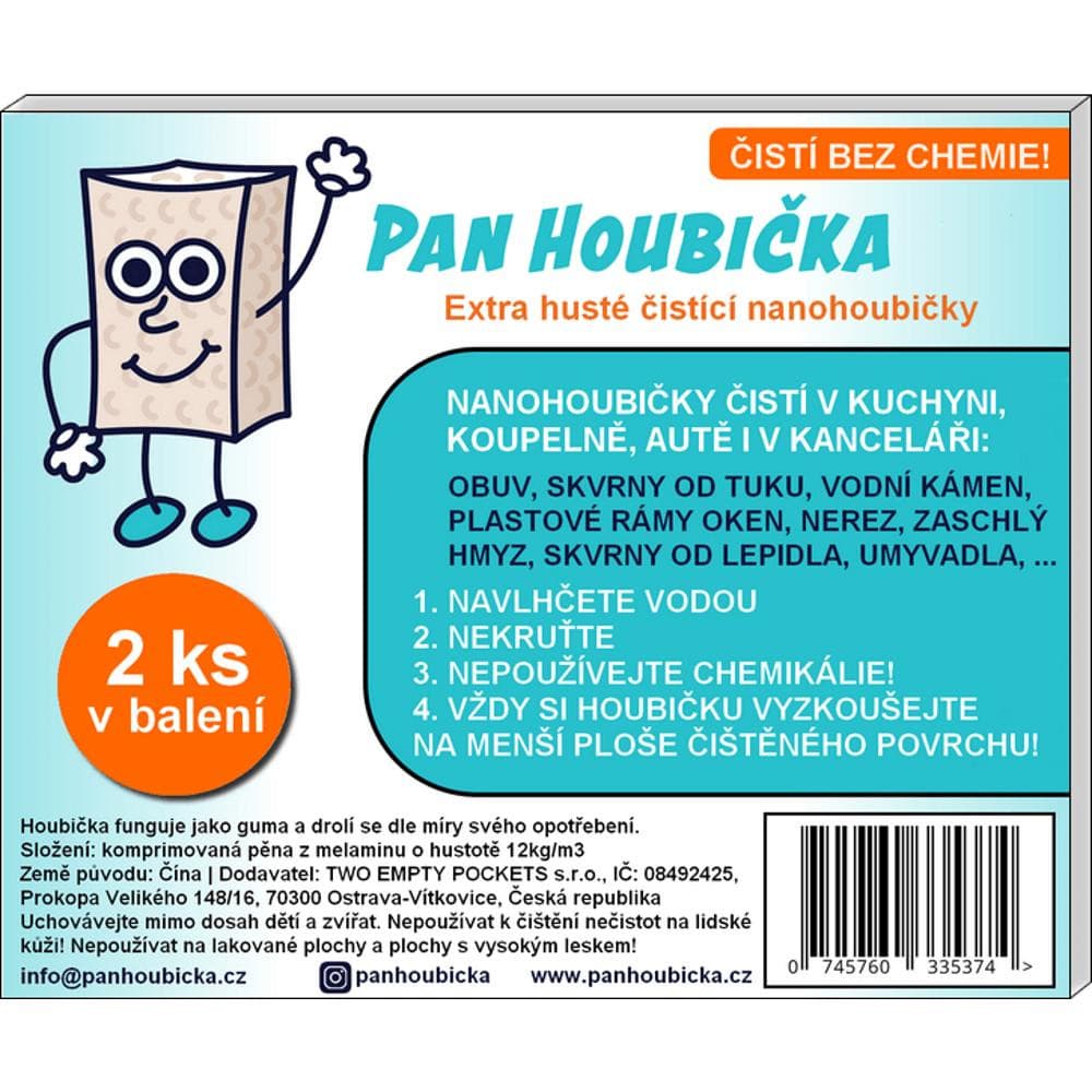 NANO HUBIČKY DUOPACK PÁN HUBIČKA