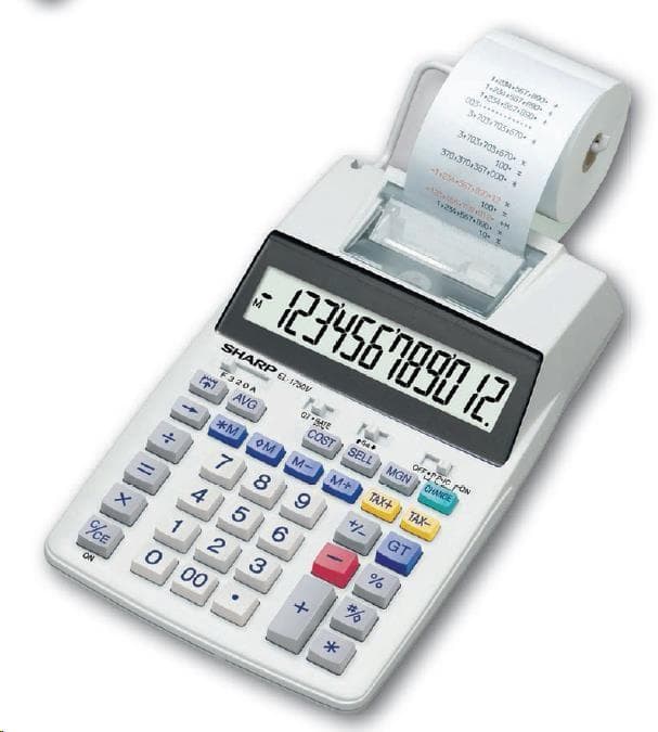 SHARP kalkulačka - EL-1750V 1