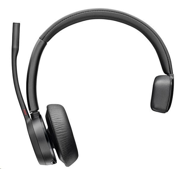 Poly Voyager 4310 MS Teams bezdrôtová náhlavná súprava, BT700 USB-C adaptér, mono, nabíjací stojan