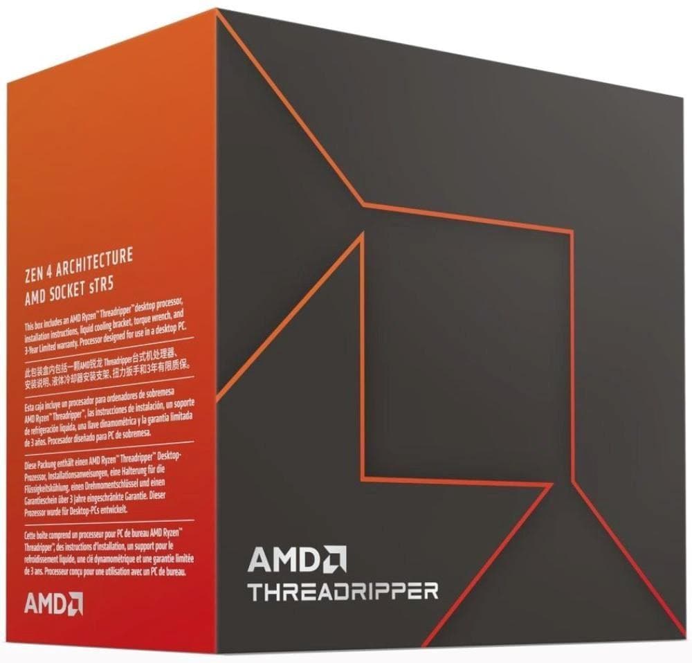 CPU AMD Ryzen Threadripper 7960X (24C/48T, Až 5.3GHz, 152MB Cache, 350W, sTR5) Box 1