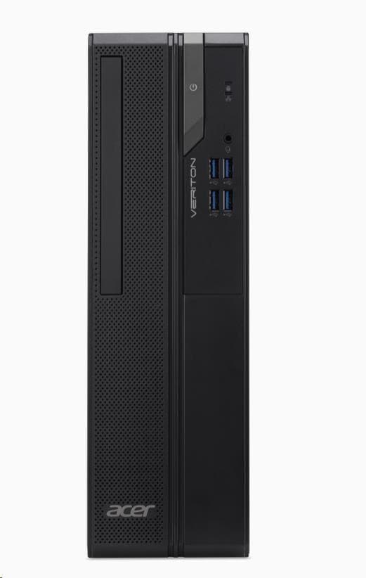 ACER PC Veriton VX2720G, i5-14400, 8 GB DDR5, 512 GB M.2 SSD, Wifi, DVD ± RW, USB KB+mouse, W11P, 180 W, Black