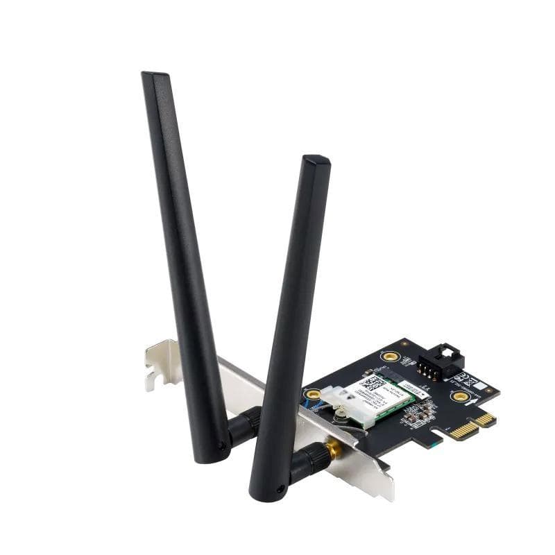 ASUS PCE-BE6500 WiFi 7 PCIe Adaptér, Bluetooth 5.4, PCIe 1x Slot, WPA3 1