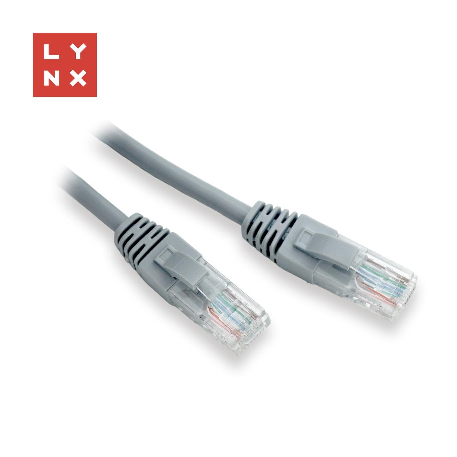 LYNX UTP patch kábel Cat5e, PVC, CCA, 5m, sivý 1