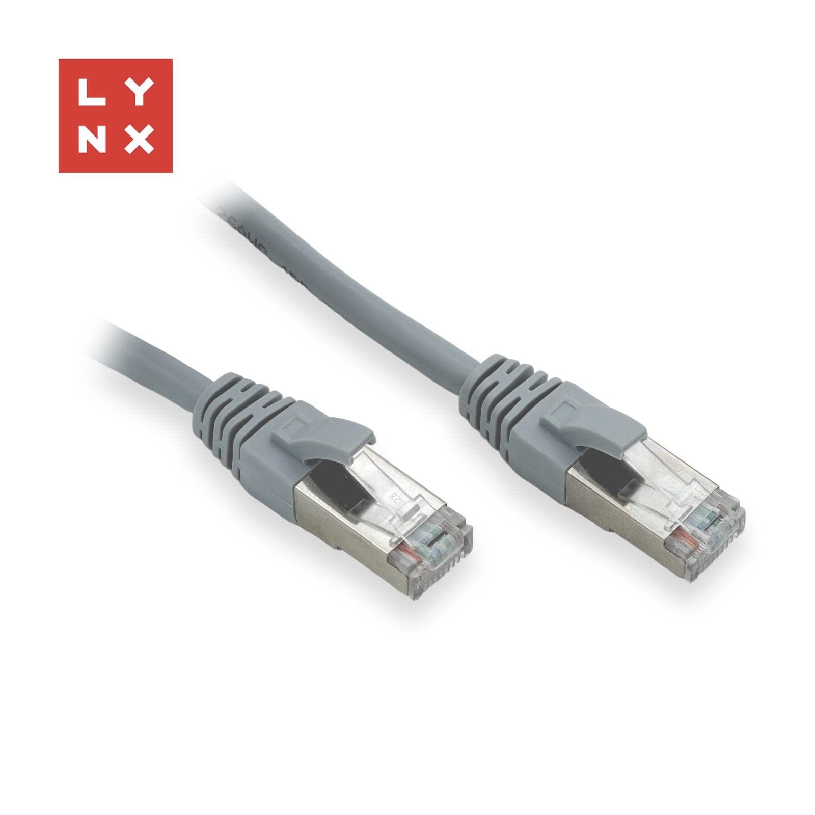 LYNX FTP patch kábel Cat5e PVC, CCA, 10m, sivý 1