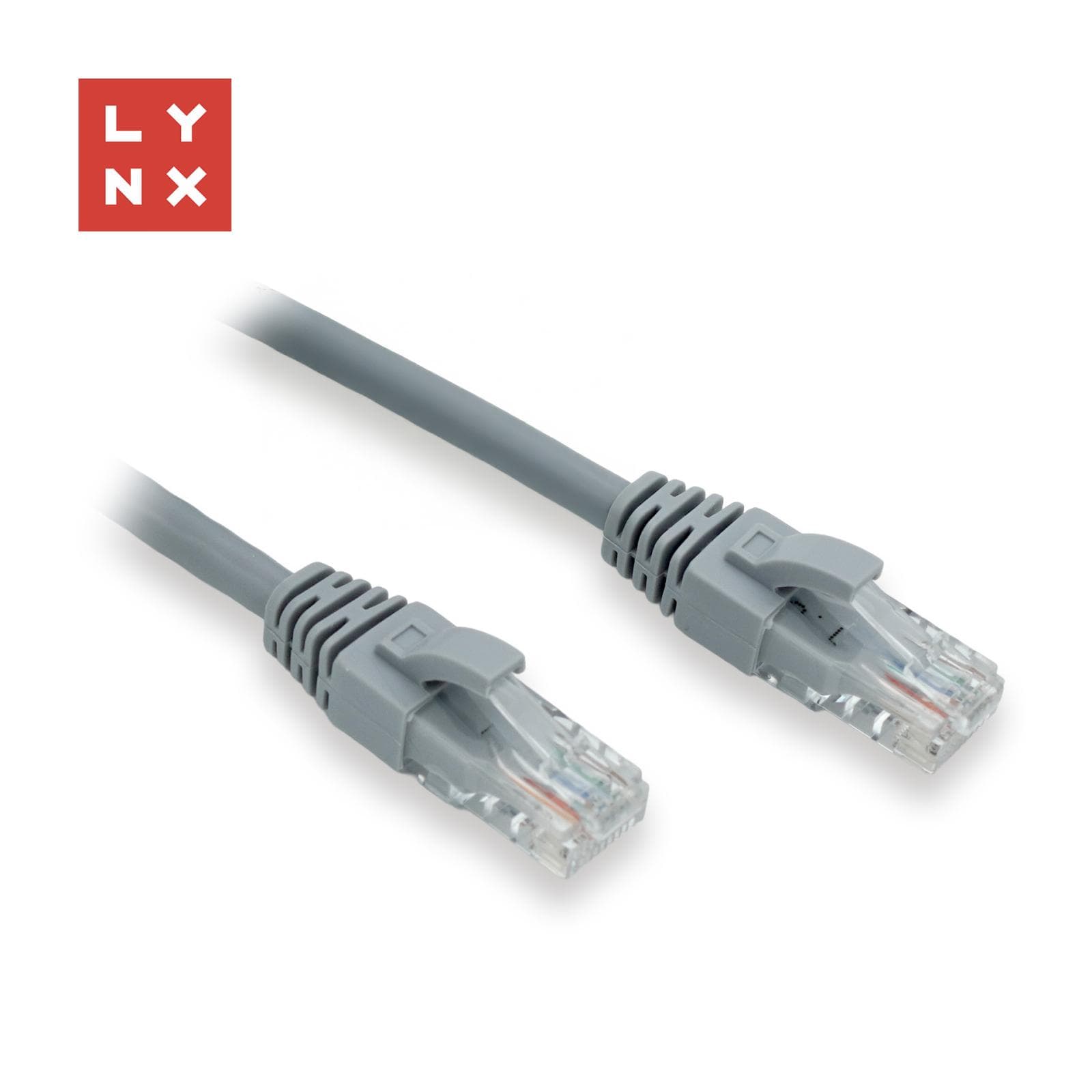 LYNX UTP patch kábel Cat6, PVC, 5m, sivý 1