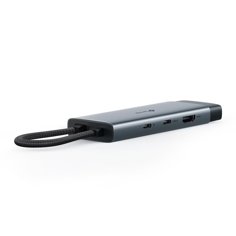 TP-Link UH6120C USB-C hub 6v1 (2xUSB3.2Gen1, 1xUSB-C3.2Gen1, 1xGbE, 1xHDMI, PD 100W) 1