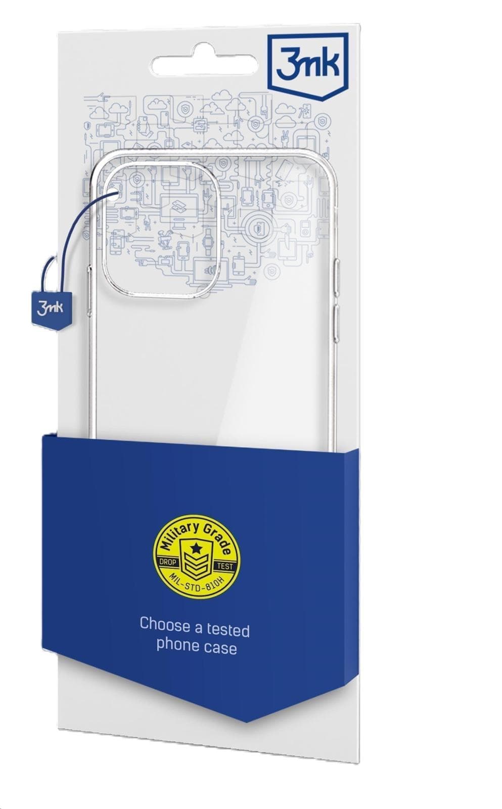 3mk ochranný kryt Clear Case pre POCO M7 Pro 5G 1