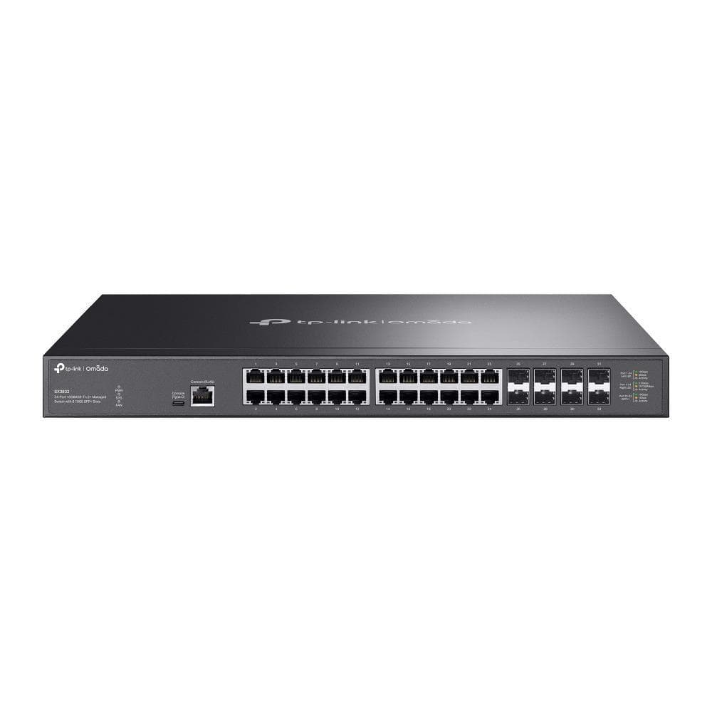 TP-Link OMADA switch SX3832 (24x10GbE, 8xSFP+, 1xconsole, 1xUSB-C) 1