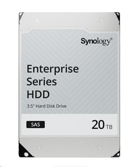 Synológia 3, 5" HDD HAS5310-20T (NAS) (20TB, SAS, 7200 RPM, 256MB) 1