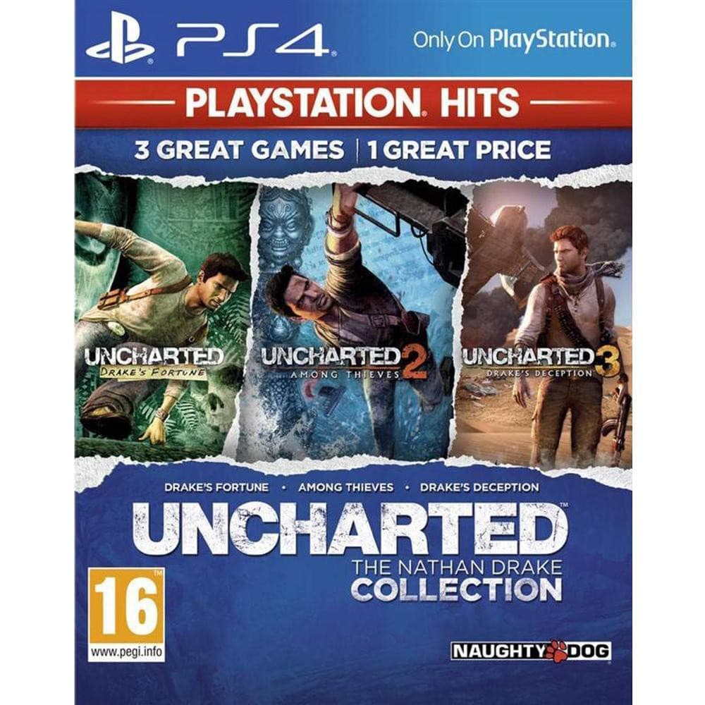 Uncharted Collection set 3 hier PS4 1