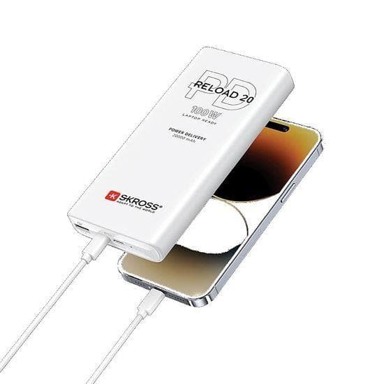 SKROSS powerbank Reload 20 100 W PD, 20 000 mAh, USB A+C 1