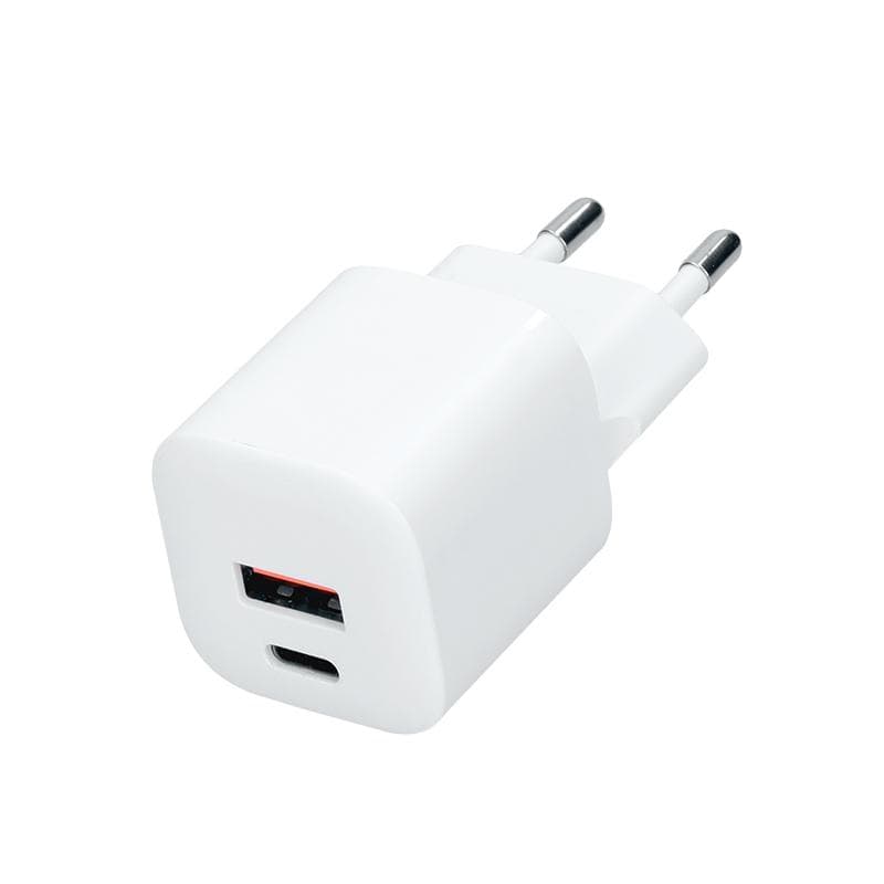 Solight USB-C + USB-A Fast Charger GaN 20W PD 1