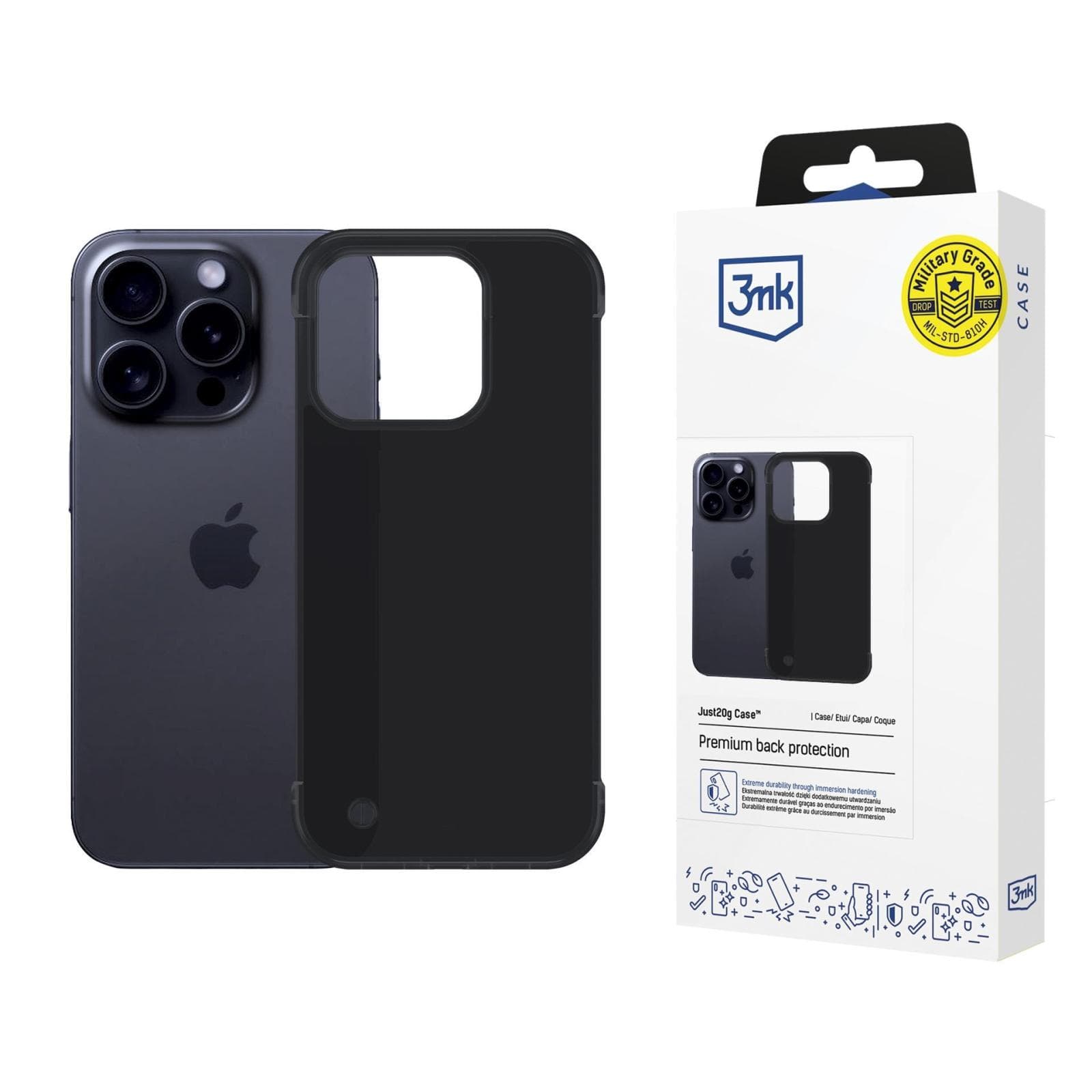 3mk ochranný kryt Just20g Matt Case pre Samsung Galaxy S25 Edge 1