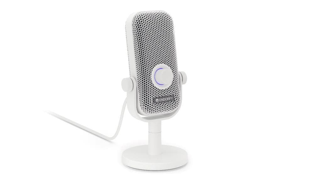 ENDORFY Mikrofón Solum Voice S Onyx White, USB-C, biela 1