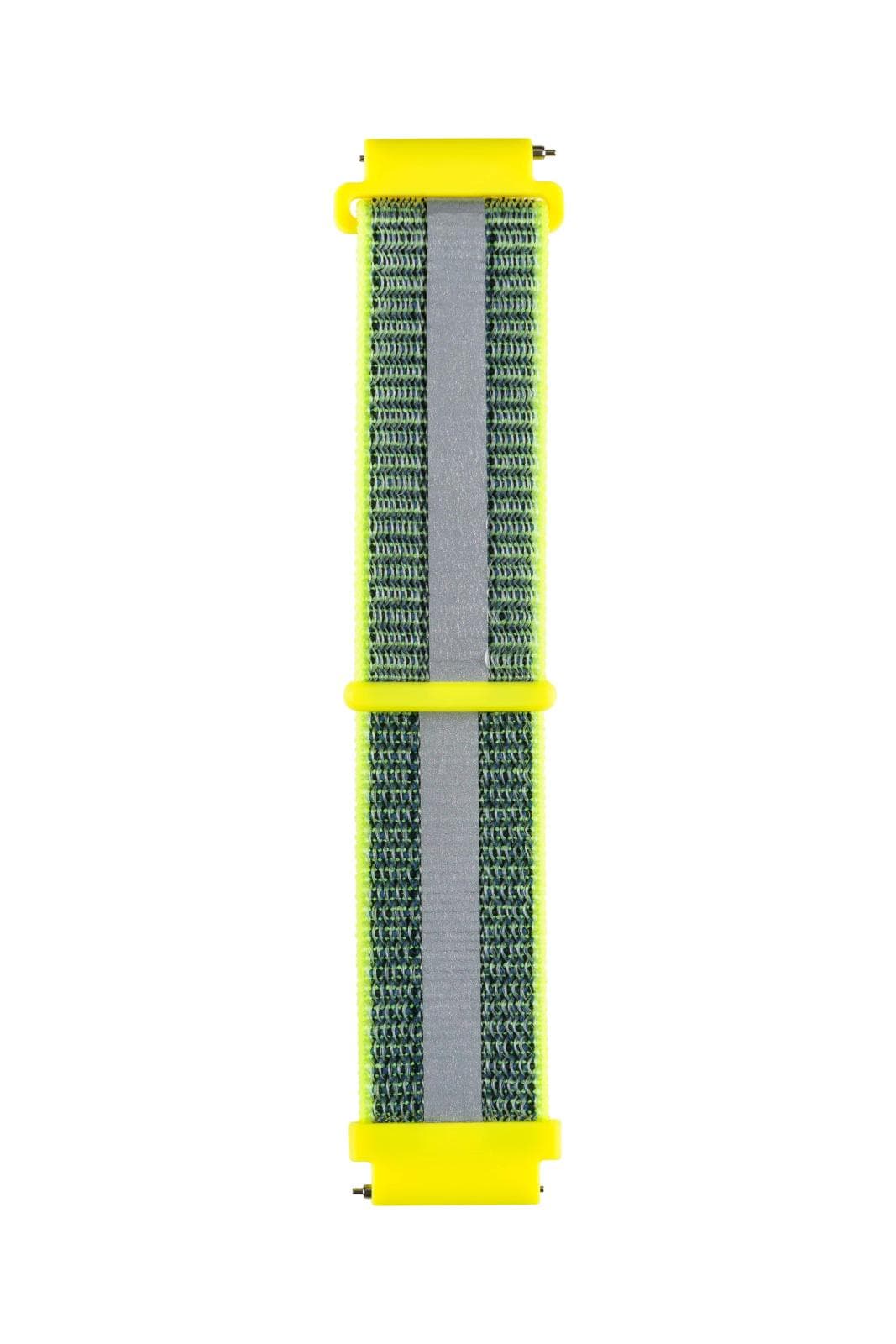 Garett Kids univerzálny remienok 20 mm, zelený reflexný 1