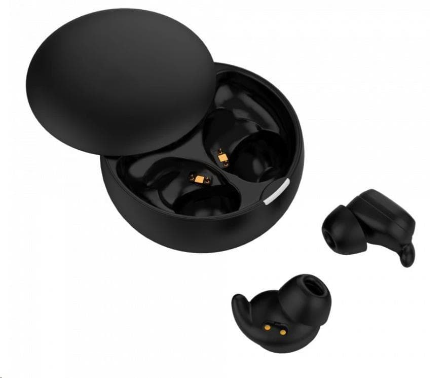 WG - Bluetooth slúchadlá WG AirFlex 4, Sleeping Buds, ANC, čierna