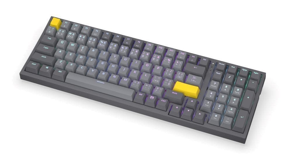 Endorfy herná klávesnica Celeris 1800, bezdrôtová, yellow switch, mechanická, CZ layout, RGB 1