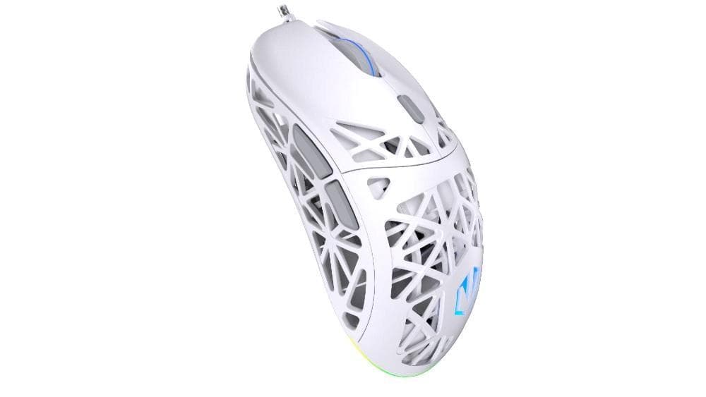 Endorfy Herná myš LIV Onyx White, Drôtová, ARGB, biela 1