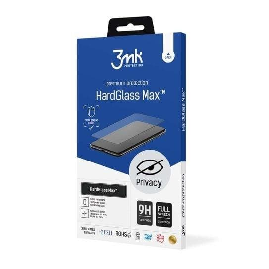 3mk tvrdené sklo HardGlass Max Privacy pre Apple iPhone X/XS/11 Pre Black 1