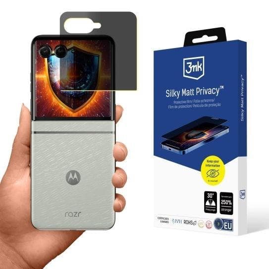 3mk ochranná fólia Silky Matt Privacy pre Motorola Razr 60
