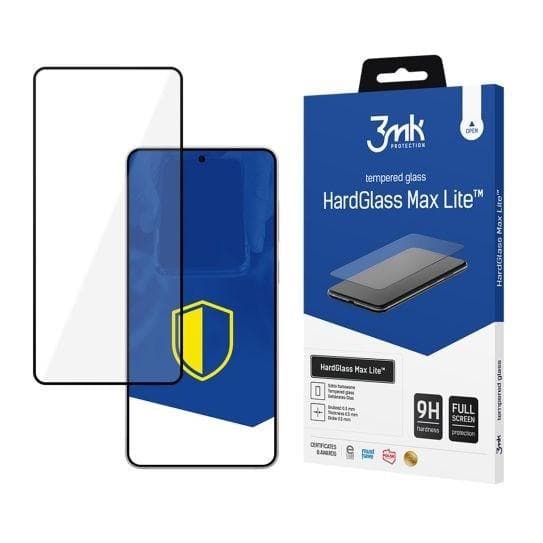 3mk tvrdené sklo HardGlass Max Lite pre Samsung Galaxy S25 Edge Black