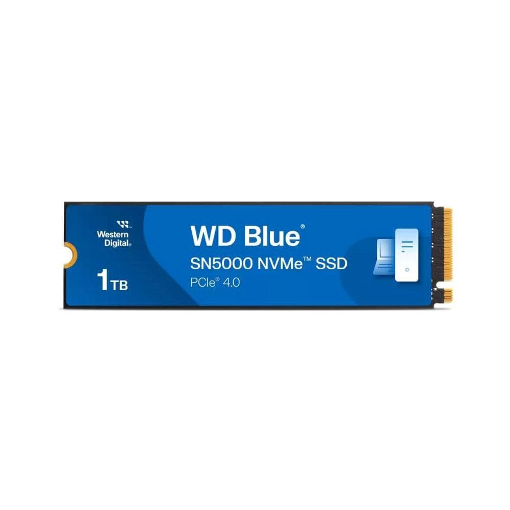WD BLUE SSD NVMe 1TB PCIe SN5100 Powered by SanDisk, Gen4, (R:5150, W:4900MB/s) 1