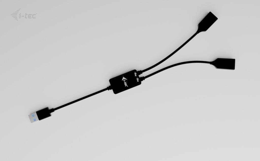 i-tec USB-A Cable HUB 2 port (2x USB-A) 1