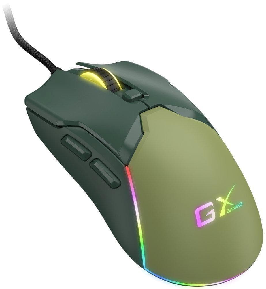 GENIUS Herná myš Scorpion M700, USB, RGB, zelená 1