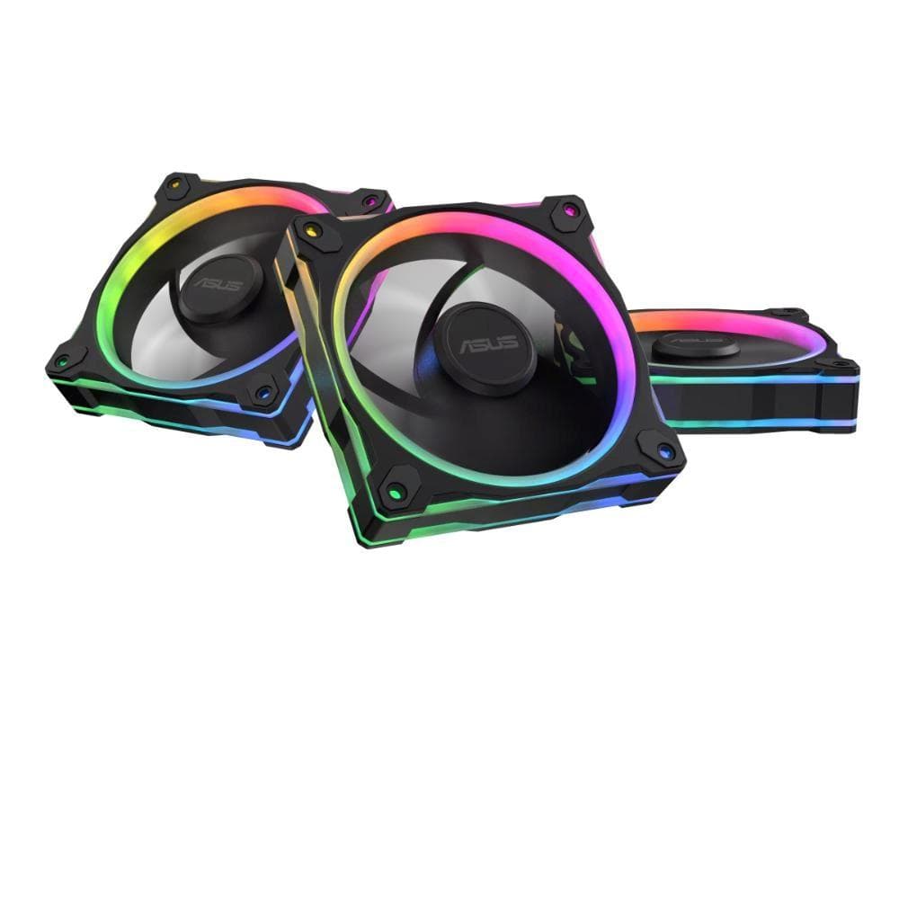ASUS Ventilátor PRIME MR120 ARGB, 3x120mm, čierna