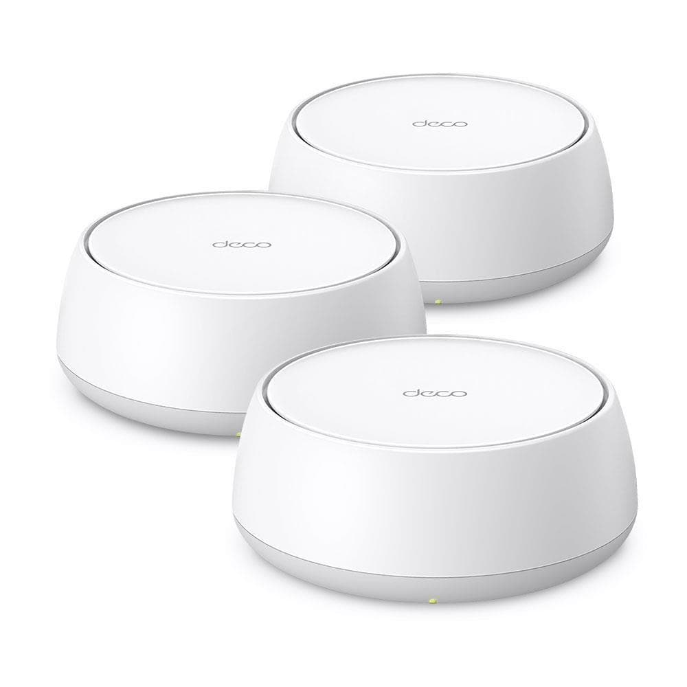 TP-Link Deco BE22(3-pack) WiFi7 Mesh (BE3600, 2, 4GHz/5GHz, 2xGbELAN/WAN) 1