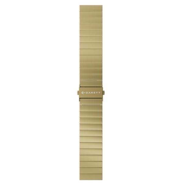 Garett univerzálny remienok 20 mm, zlatý kovový, typ Solid
