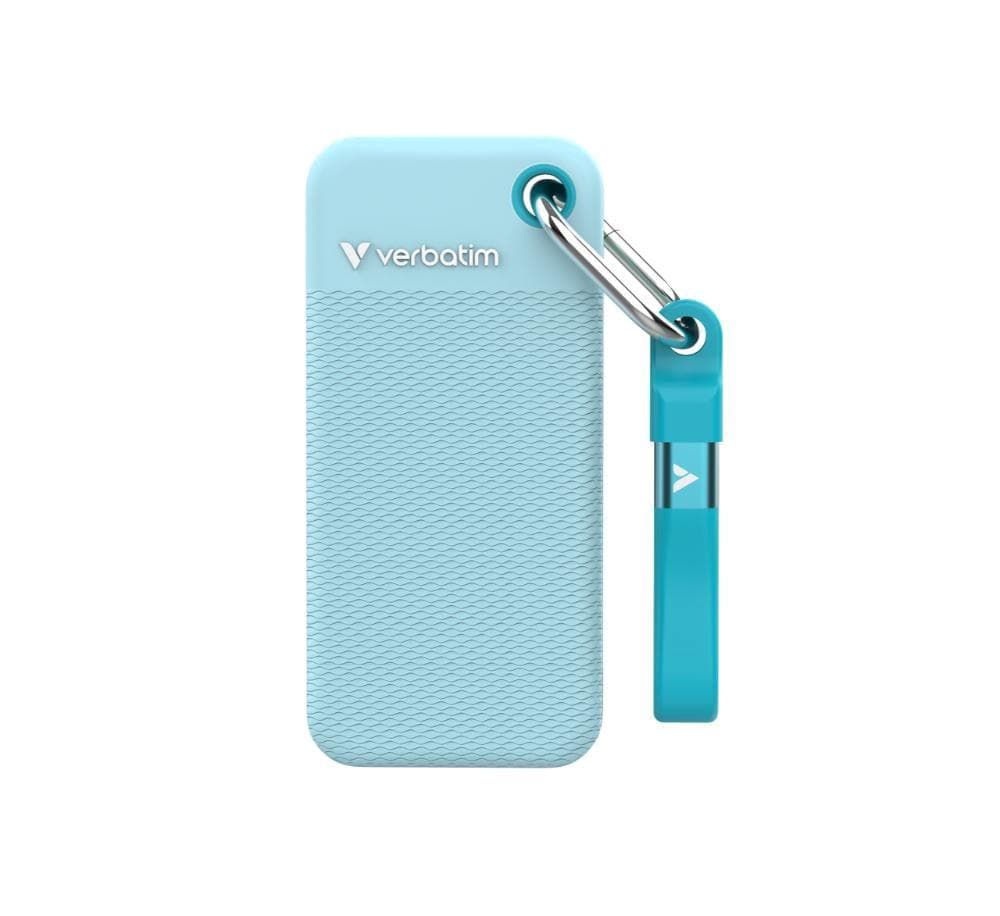 VERBATIM externý SSD 1TB Pocket SSD, USB-C, Modrá 1
