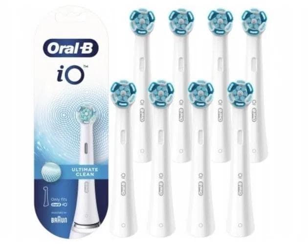 Oral-B iO Ultimate Clean náhradná hlavica k zubnej kefke, 8 ks