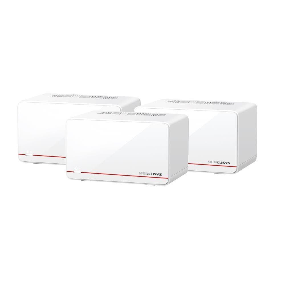 MERCUSYS Halo H37BE(3-pack) WiFi7 Mesh (BE6500, 2, 4GHz/5GHz, 2x2, 5GbELAN/WAN, 1xGbELAN/WAN) 1