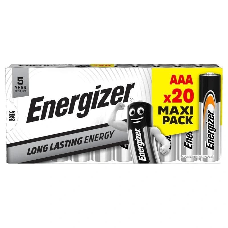 Energizer LR03/20 Everyday AAA family 20pack Alkalické 1