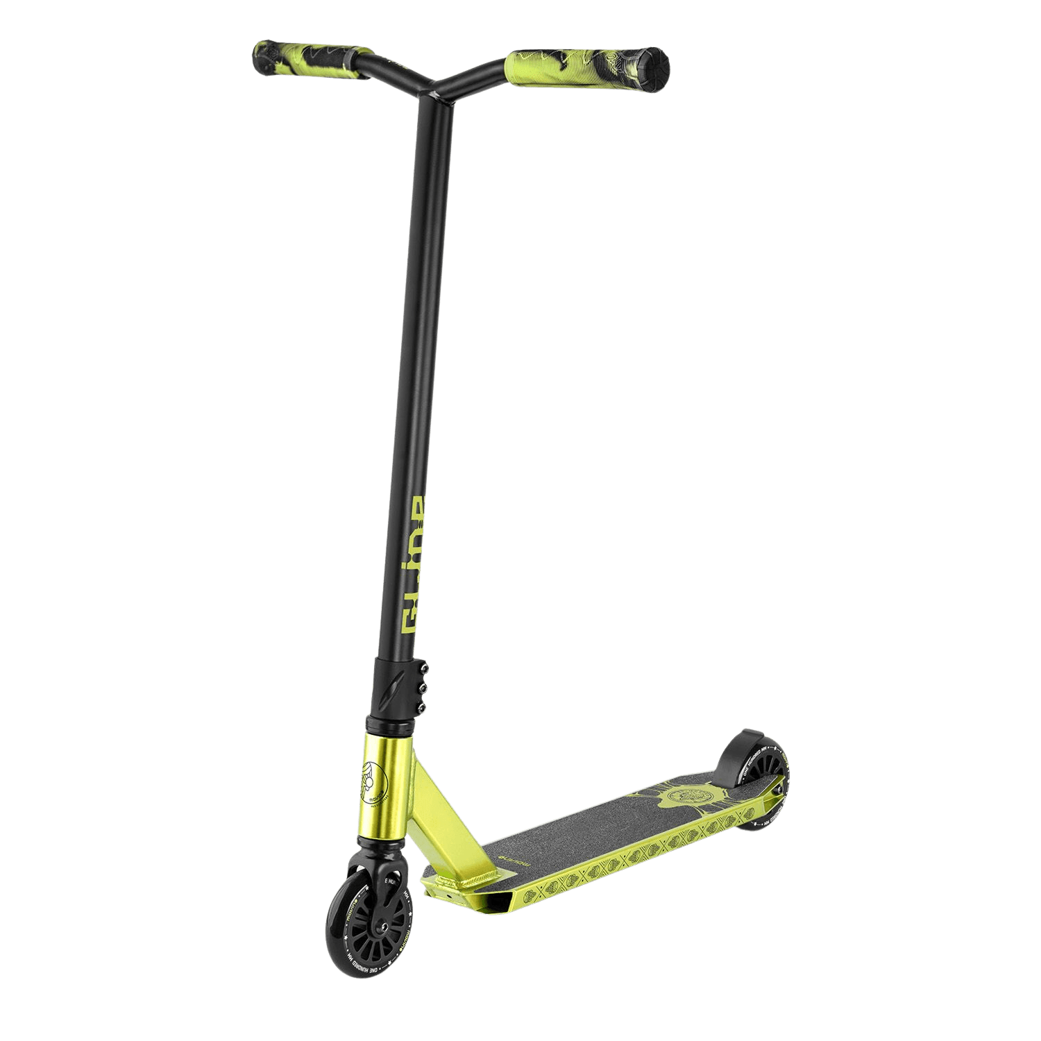 Freestyle kolobežka MOVINO Stunt GLIDE, Lemon 1