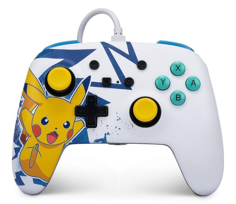 PowerA Enhanced Wired Controller pre Nintendo Switch - Pikachu High Voltage