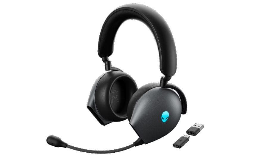 Alienware Tri-Mode Wireless Gaming Headset - AW725H (Lunar Light) 1
