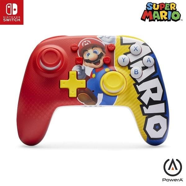 PowerA Vylepšený bezdrôtový ovládač pre Nintendo - Super Mario Victory