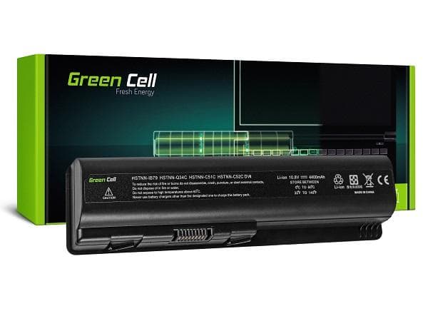 Zelené batérie batérie HSTNN-LB72 pre HP Pavilion Compaq Presario DV4 DV5 DV6 CQ60 CQ70 G50 G70