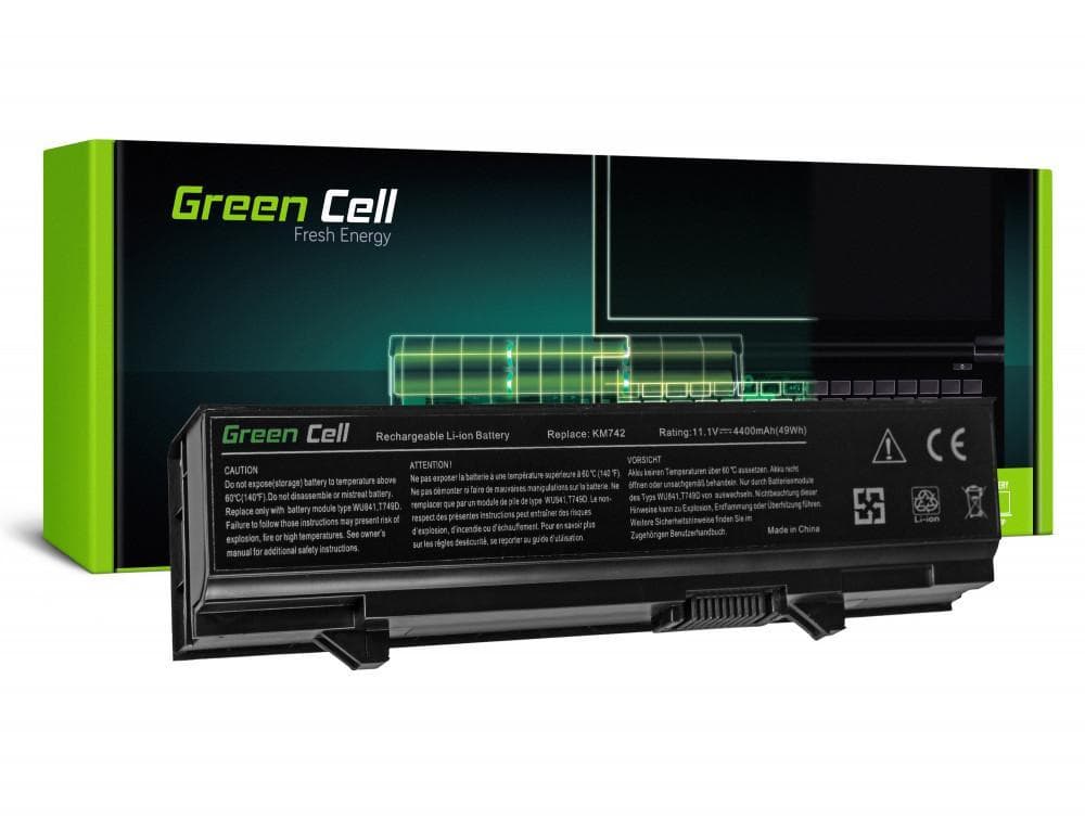 Green Cell Battery KM742 pre Dell Latitude E5400 E5410 E5500 E5510
